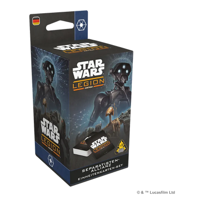Star Wars: Legion - Separatisten-Allianz Einheitenkarten-Set-Atomic Mass Games-Radaddel