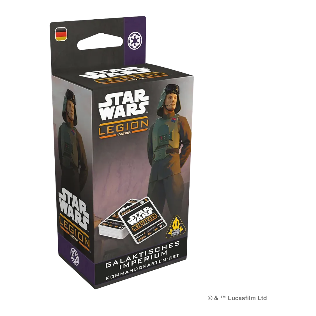 Star Wars: Legion - Galaktisches Imperium Kommandokarten-Set-Atomic Mass Games-Radaddel