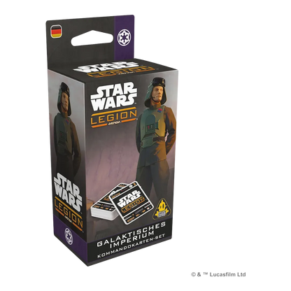 Star Wars: Legion - Galaktisches Imperium Kommandokarten-Set-Atomic Mass Games-Radaddel