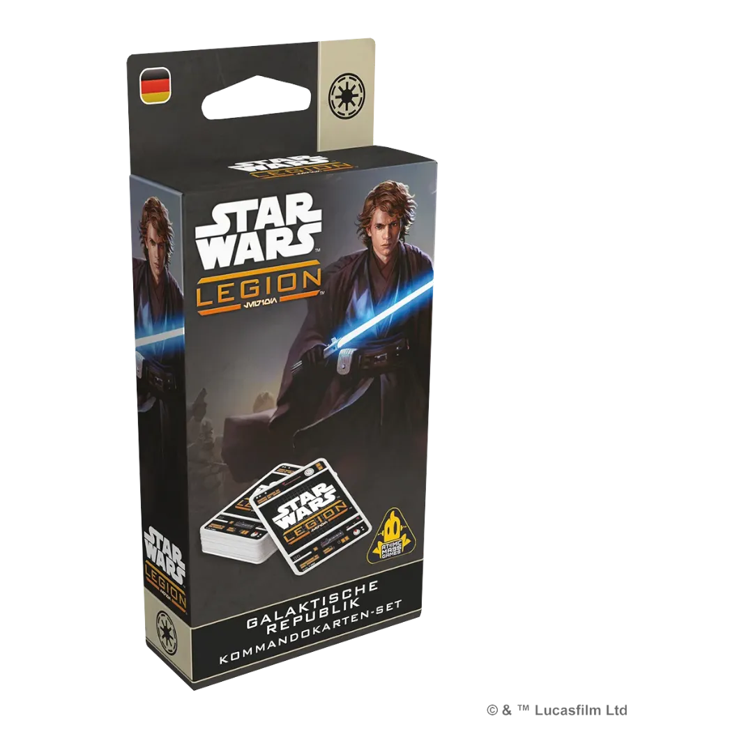 Star Wars: Legion - Galaktische Republik Kommandokarten-Set-Atomic Mass Games-Radaddel