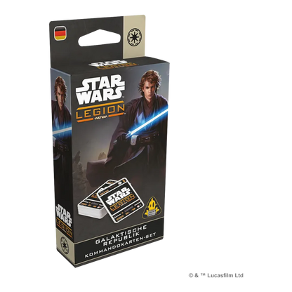 Star Wars: Legion - Galaktische Republik Kommandokarten-Set-Atomic Mass Games-Radaddel