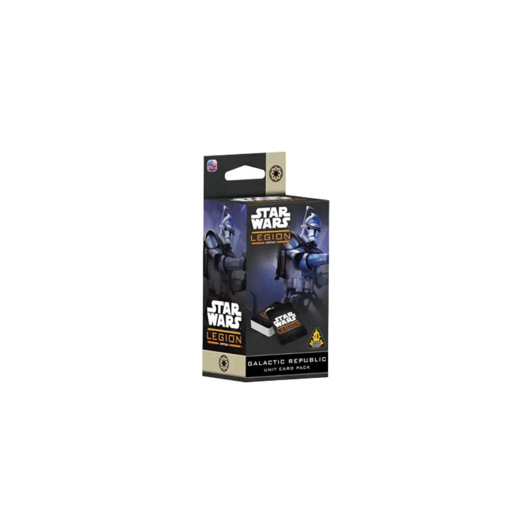 Star Wars: Legion - Galactic Republic Card Pack (englisch)-Atomic Mass Games-Radaddel