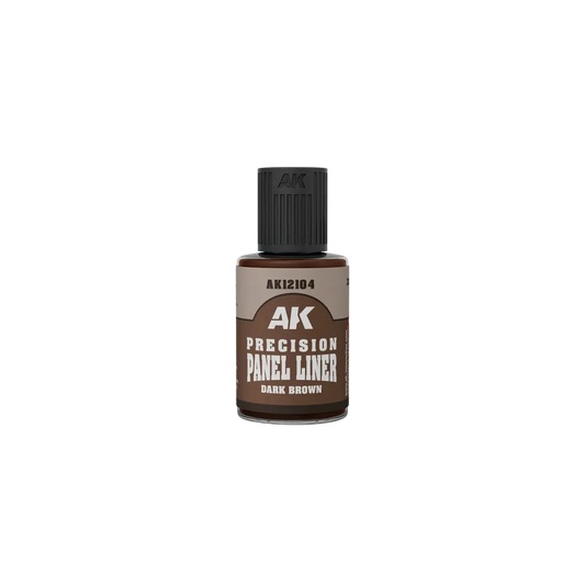 Precision Panel Liner - Dark Brown 30ml-AK-Interactive-Radaddel
