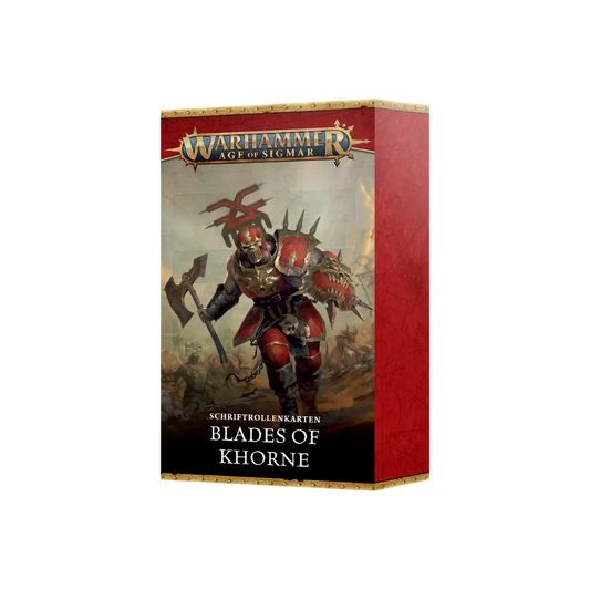Blades of Khorne: Schriftrollenkarten (deutsch)-Games Workshop-Radaddel