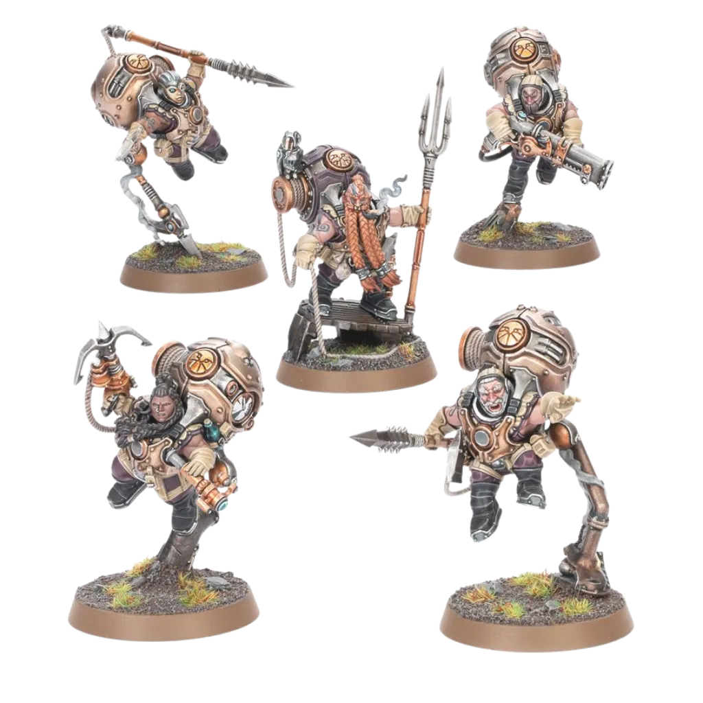 Kharadron Overlords: Vongrim Harpoon Crew-Games Workshop-Radaddel