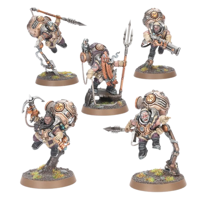 Kharadron Overlords: Vongrim Harpoon Crew-Games Workshop-Radaddel