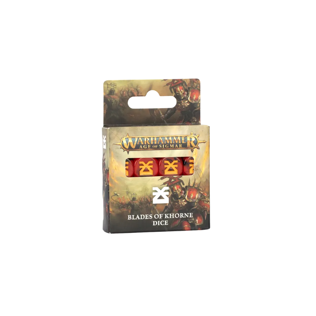 Blades of Khorne: Dice Set-Games Workshop-Radaddel