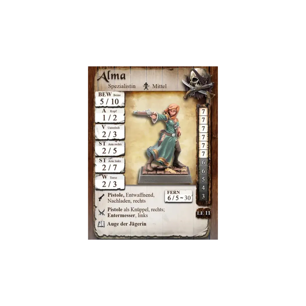 Alma | Piraten-Freebooter Miniatures-Radaddel