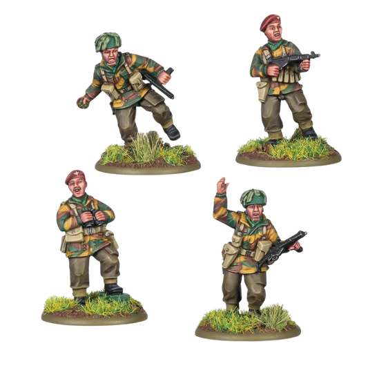 British Airborne Platoon Commanders-Warlord Games-Radaddel