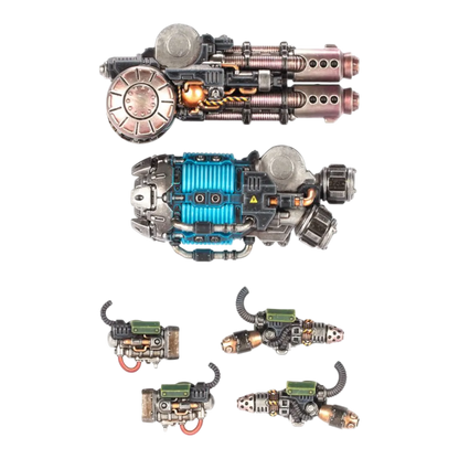 Legiones Astartes: Saturnine Siege Dreadnought Chiron Weapons-Games Workshop-Radaddel