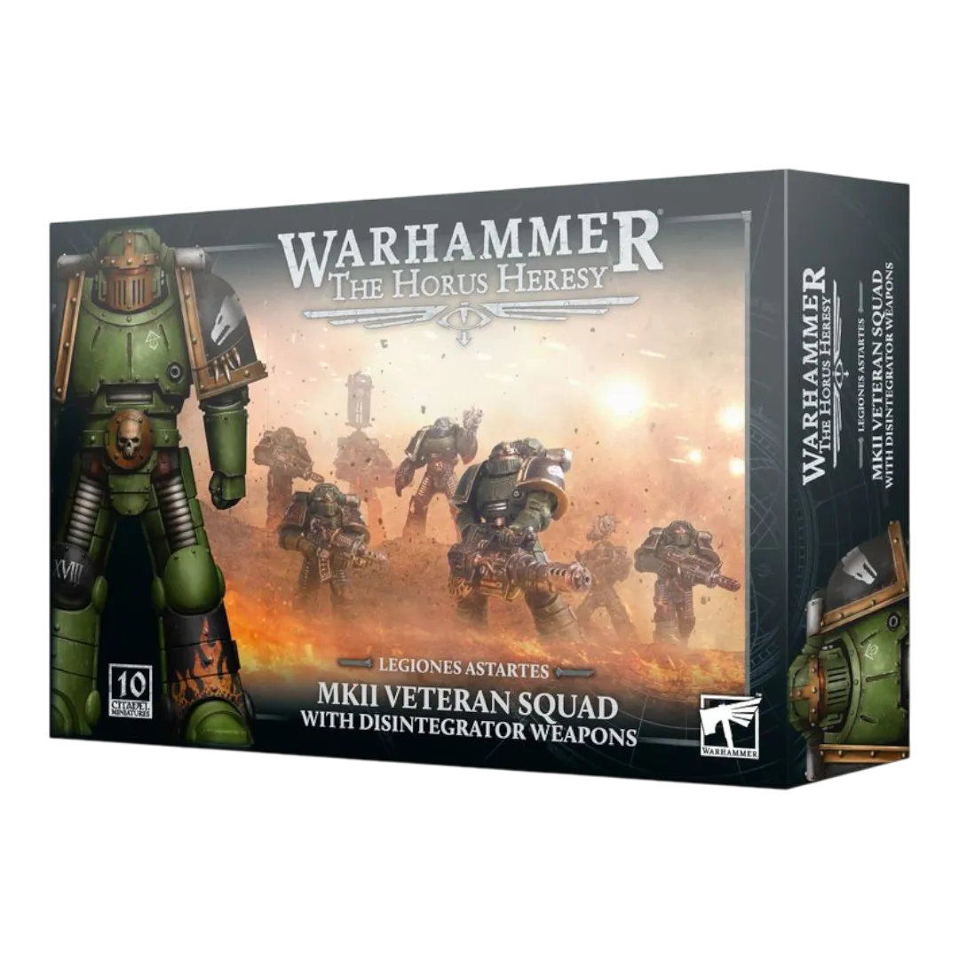 Legiones Astartes: MkII Veteran Squad with Disintegrators-Games Workshop-Radaddel