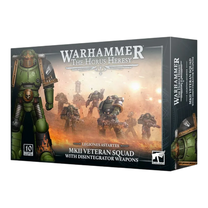 Legiones Astartes: MkII Veteran Squad with Disintegrators-Games Workshop-Radaddel