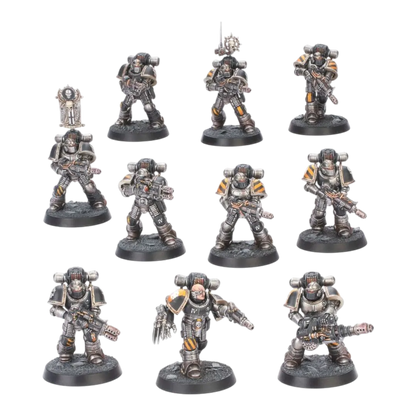 Legiones Astartes: MkII Veteran Squad with Disintegrators-Games Workshop-Radaddel