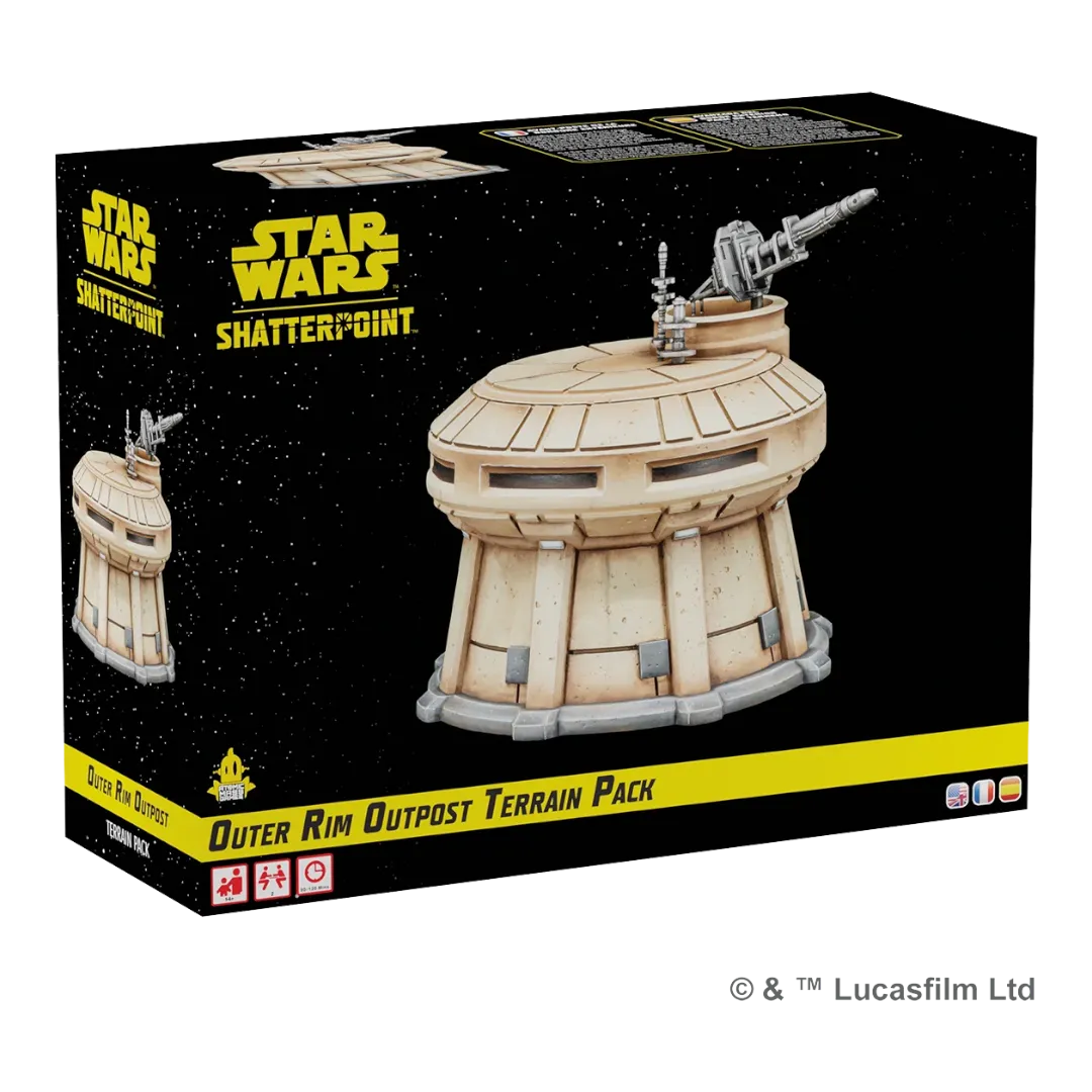 Star Wars Shatterpoint: Outer Rim Outpost Terrain Pack-Atomic Mass Games-Radaddel