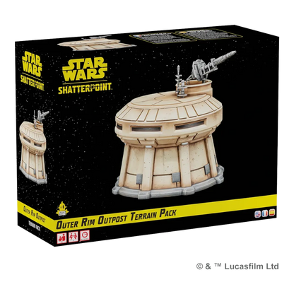 Star Wars Shatterpoint: Outer Rim Outpost Terrain Pack-Atomic Mass Games-Radaddel