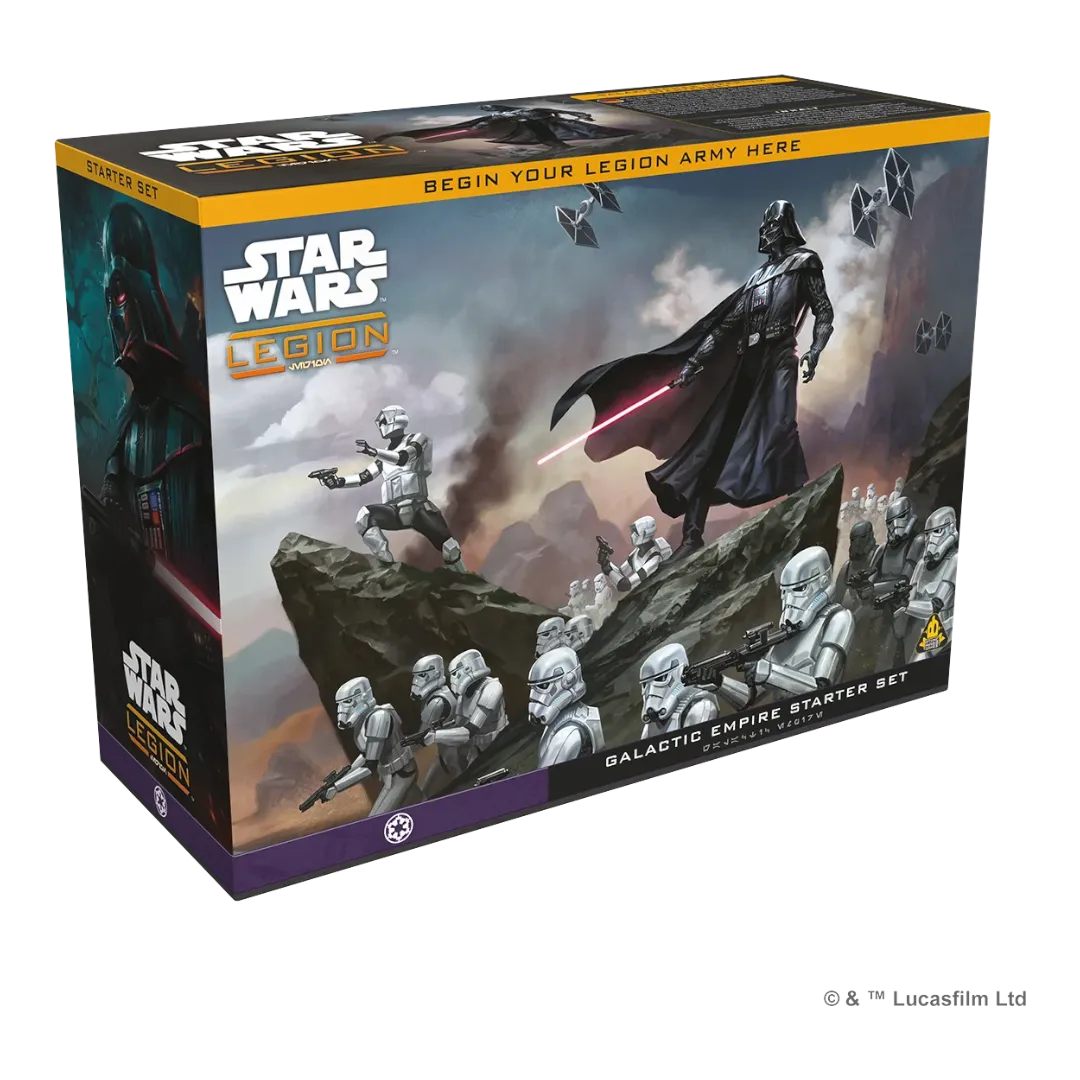Star Wars: Legion - Galactic Empire Starter Set-Atomic Mass Games-Radaddel
