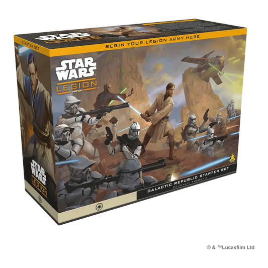 Star Wars: Legion - Galactic Republic Starter Set-Atomic Mass Games-Radaddel