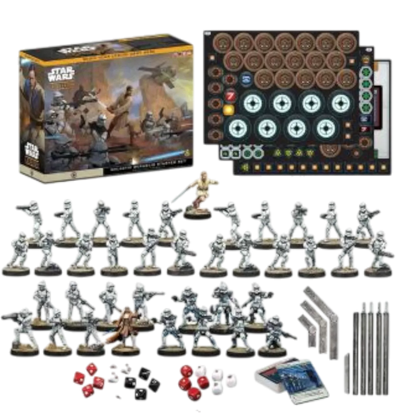 Star Wars: Legion - Galactic Republic Starter Set-Atomic Mass Games-Radaddel
