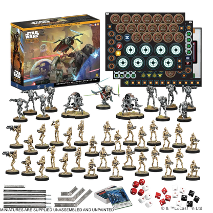 Star Wars: Legion - Separatist Alliance Starter Set-Atomic Mass Games-Radaddel