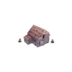 Pre-Painted WW2 Ostfront Village Barn-Micro Art Studio-Radaddel