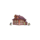 Pre-Painted WW2 Ostfront Village Forester's Dacha-Micro Art Studio-Radaddel