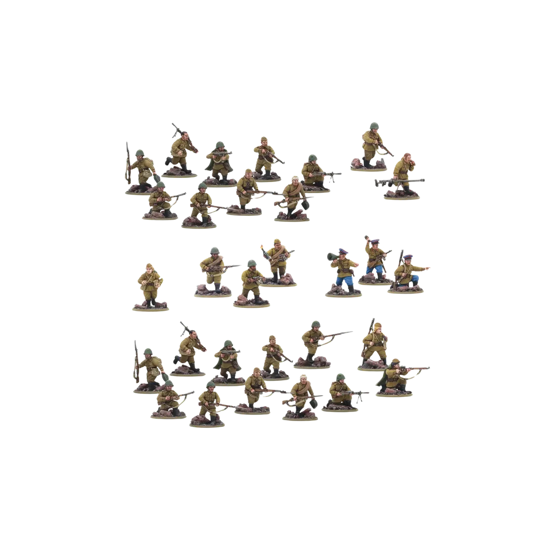 Soviet Army Infantry Platoon-Warlord Games-Radaddel