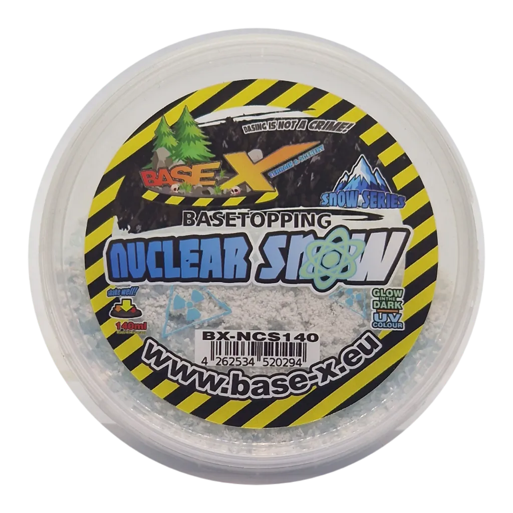 Basetopping: NUCLEAR SNOW (140ml) (UV-Effect) (snow series)-Base X Terrain & Scenery-Radaddel