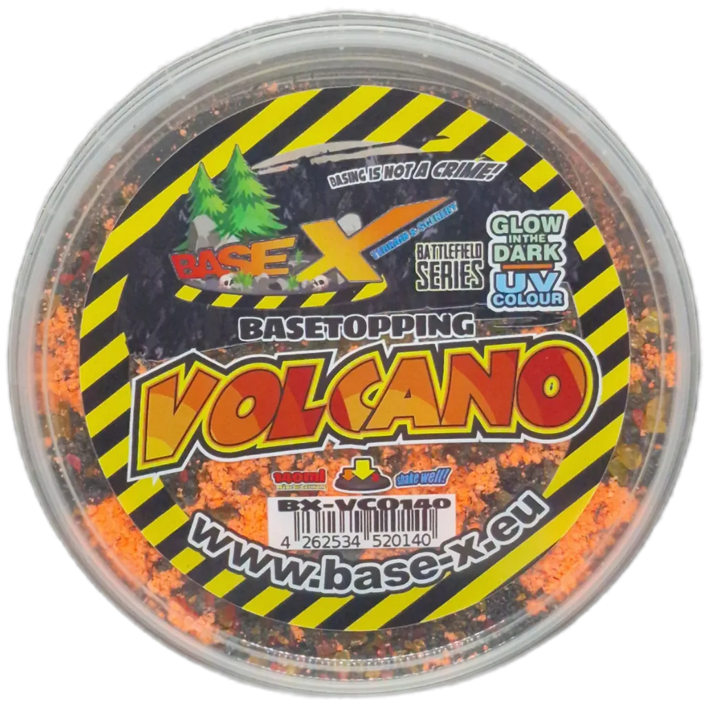 Basetopping: VOLCANO (140ml) (UV-Effect)-Base X Terrain & Scenery-Radaddel