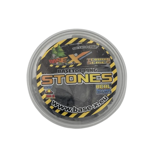 Basetopping: STONES DARK SLATE (150g)-Base X Terrain & Scenery-Radaddel