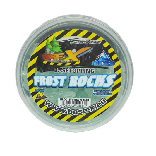Basetopping: FROST ROCKS (150g) (snow series)-Base X Terrain & Scenery-Radaddel