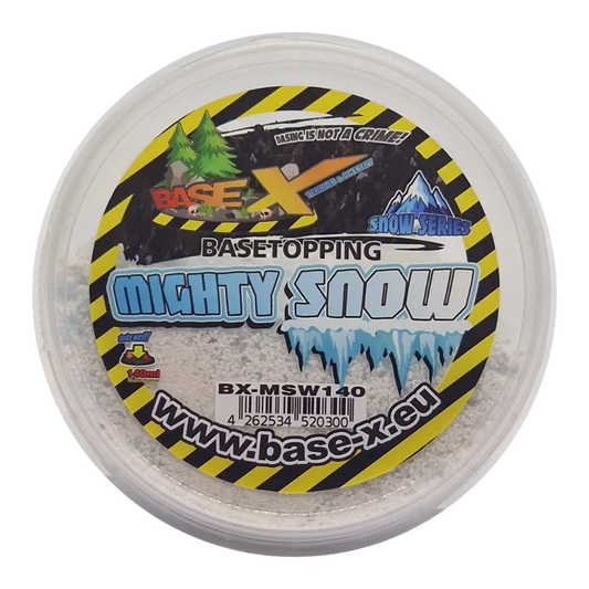 Basetopping: MIGHTY SNOW (140ml) (snow series)-Base X Terrain & Scenery-Radaddel