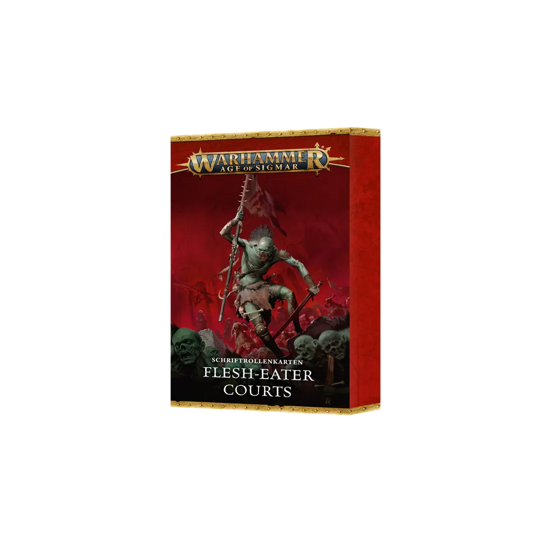 Flesh-Eater Courts: Schriftrollenkarten (deutsch)-Games Workshop-Radaddel