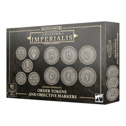 L/I: Order Tokens and Objectives Markers-Games Workshop-Radaddel