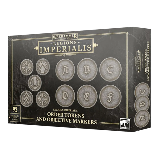 L/I: Order Tokens and Objectives Markers-Games Workshop-Radaddel