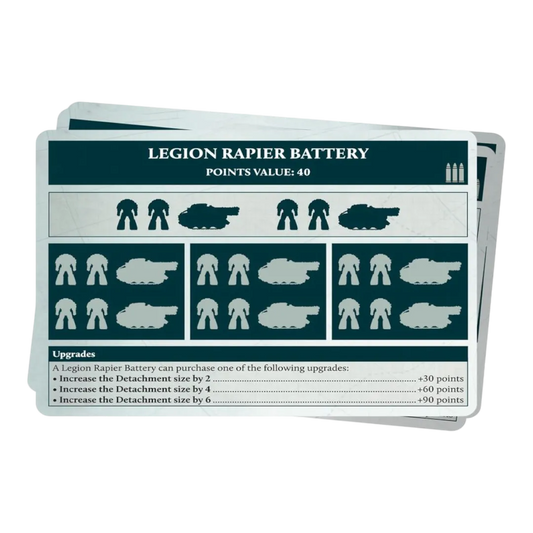 L/I: Legiones Astartes Formation and Datasheet Cards (englisch)-Games Workshop-Radaddel