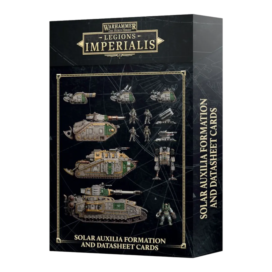 L/I: Solar Auxilia Formation and Datasheet Cards (englisch)-Games Workshop-Radaddel