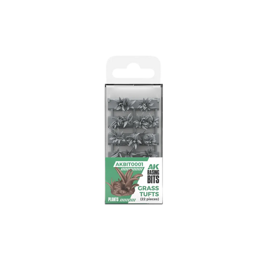 Grass Tufts - Basing Bits (22 Teile)-AK-Interactive-Radaddel