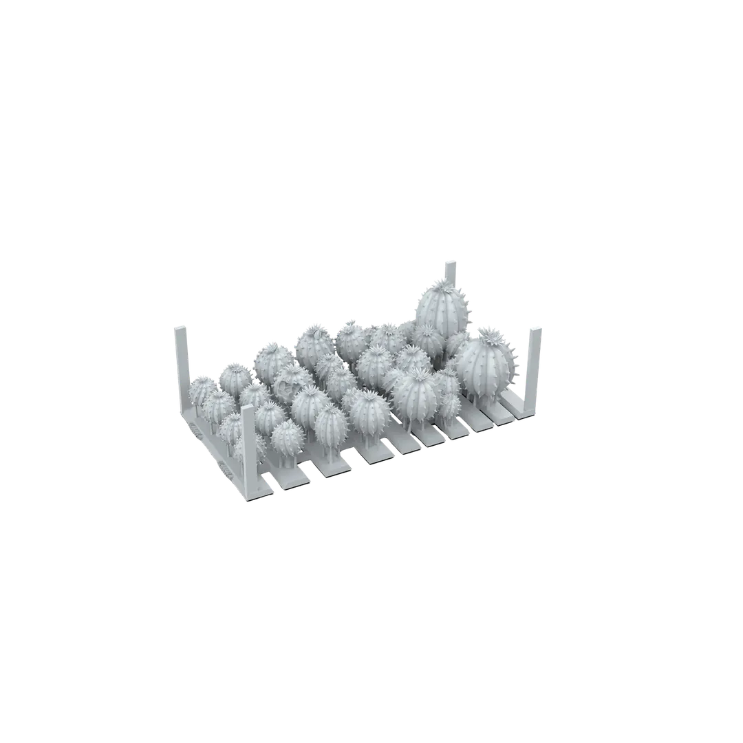 Cactus Barrel - Basing Bits (20 Teile)-AK-Interactive-Radaddel