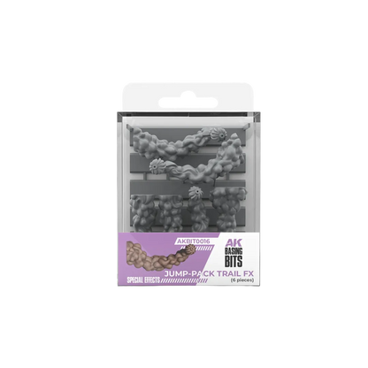 Jump-Pack Trail Fx - Basing Bits (6 Teile)-AK-Interactive-Radaddel