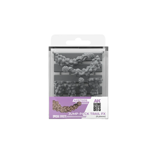 Jump-Pack Trail Fx - Basing Bits (6 Teile)-AK-Interactive-Radaddel