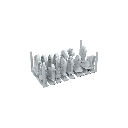 Tombstones - Basing Bits (14 Teile)-AK-Interactive-Radaddel