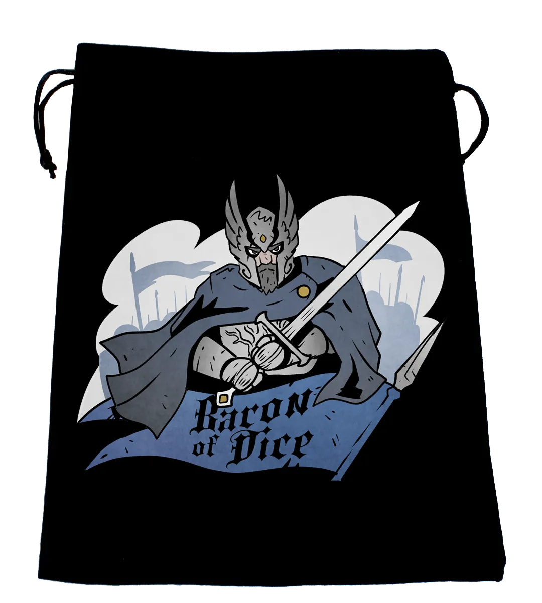Premium Black Dice Bag - Sole Ring - Men-Baron of Dice-Radaddel