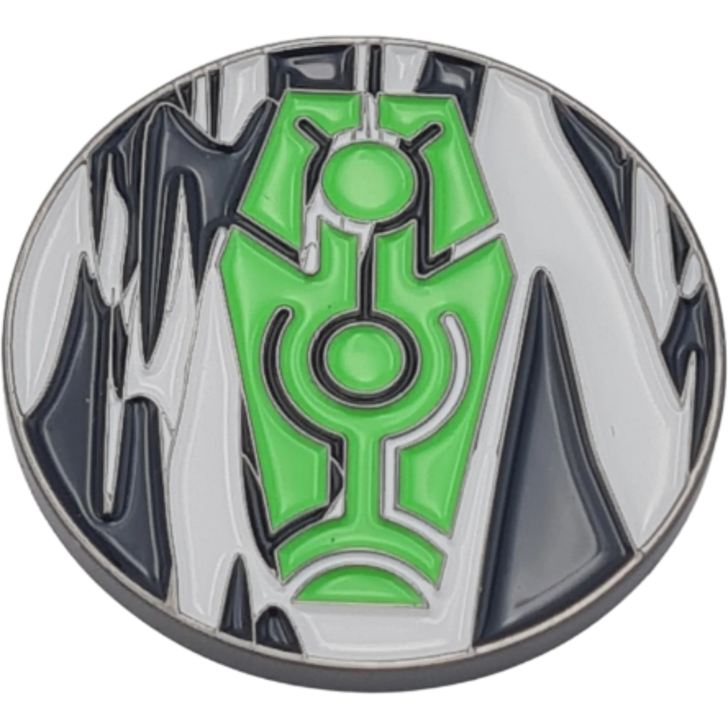 40mm Metal Coin - Green Coffin-Baron of Dice-Radaddel