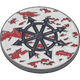 40mm Metal Coin - Blood Speckled Chaos Star-Baron of Dice-Radaddel