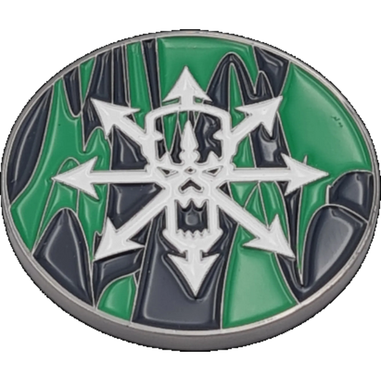 40mm Metal Coin - Tainted Knights-Baron of Dice-Radaddel