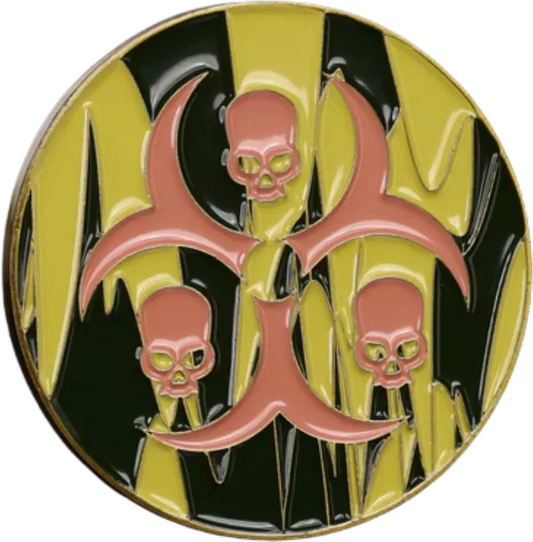 40mm Metal Coin - Diseased-Baron of Dice-Radaddel