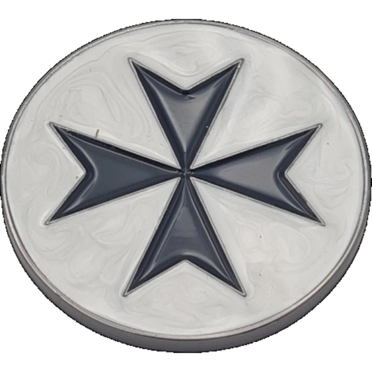 40mm Metal Coin - Knights Templar-Baron of Dice-Radaddel
