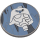 40mm Metal Coin - Helmet-Baron of Dice-Radaddel