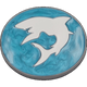 40mm Metal Coin - Shark-Baron of Dice-Radaddel