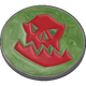 40mm Metal Coin - Ork - Red-Baron of Dice-Radaddel